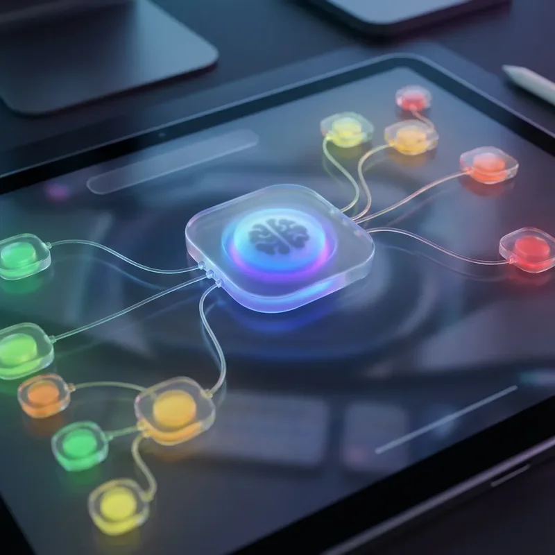 Tampilan visual editor n8n