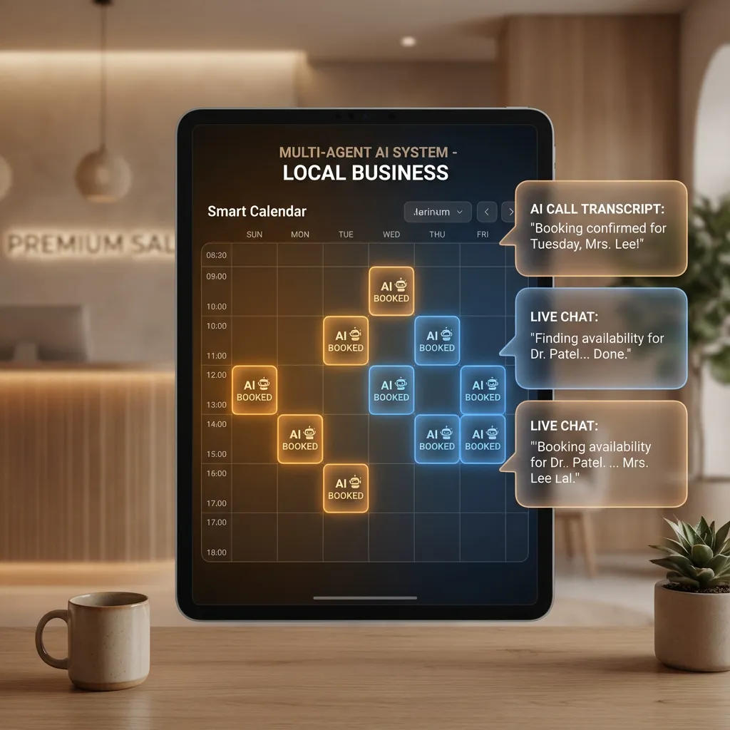 Multi-Agent System for Local Business